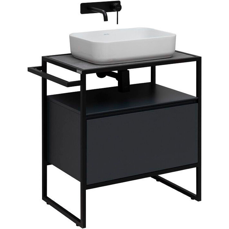 Изображение товара Тумба под раковину Allen Brau Priority 1.31001.AM 70 см антрацит матовая
