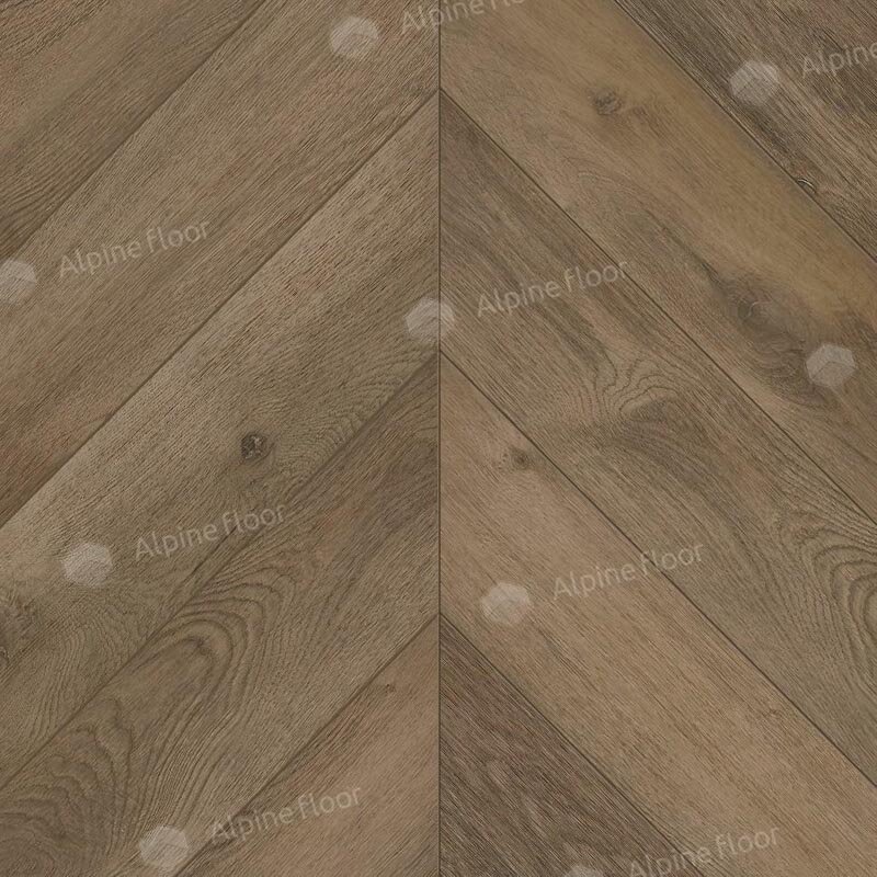 Изображение товара Виниловый ламинат Alpine Floor Chevron Alpine SPC, ECO 18-4 MC, планка 12.7 х 60 см, декор Дуб Насыщенный, замковый, 5 мм Изображение товара Виниловый ламинат Alpine Floor Chevron Alpine SPC, ECO 18-4 MC, планка 12.7 х 60 см, декор Дуб Насыщенный, замковый, 5 мм