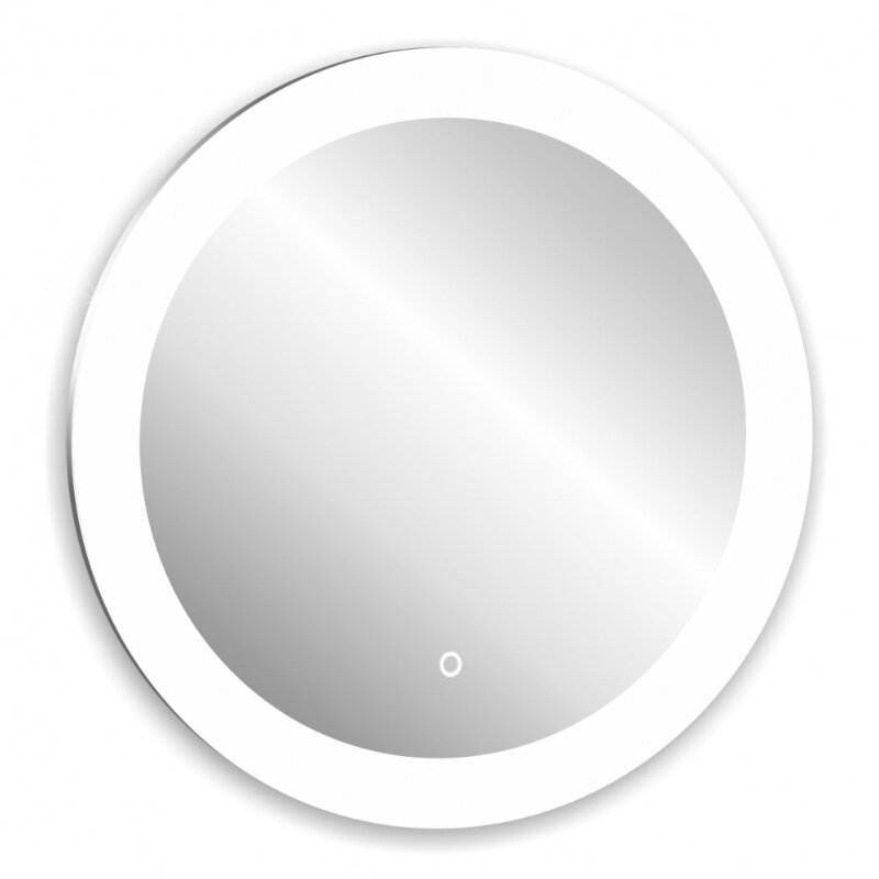 Изображение товара Зеркало Abber Mond AG6202SL-0.77, 77 см, с подсветкой, сенсорный выключатель, цвет белый