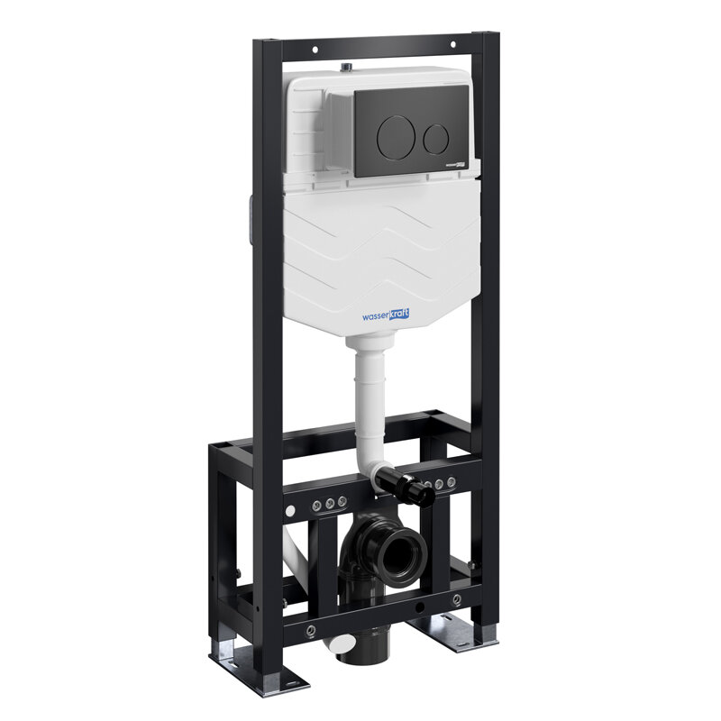 Изображение товара Инсталляция для унитаза WasserKraft Dill 61TLT.010.ME.MB02, механическая клавиша черная Изображение товара Инсталляция для унитаза WasserKraft Dill 61TLT.010.ME.MB02, механическая клавиша черная