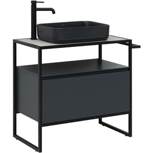 Изображение товара Тумба под раковину Allen Brau Priority 1.31002.AM, 80 см, напольная, антрацит матовый