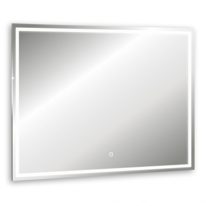 Изображение товара Зеркало с подсветкой Abber See AG6116S, 80 см, сенсорный выключатель, белое