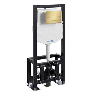 Изображение товара Инсталляция WasserKraft Dill 61TLT.010.ME с механической клавишей золото Изображение товара Инсталляция WasserKraft Dill 61TLT.010.ME с механической клавишей золото
