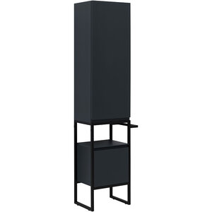 Изображение товара Шкаф-пенал Allen Brau Priority 1.31006.AM/1.31005.AM, 40 см, напольный, левый/правый, антрацит матовый