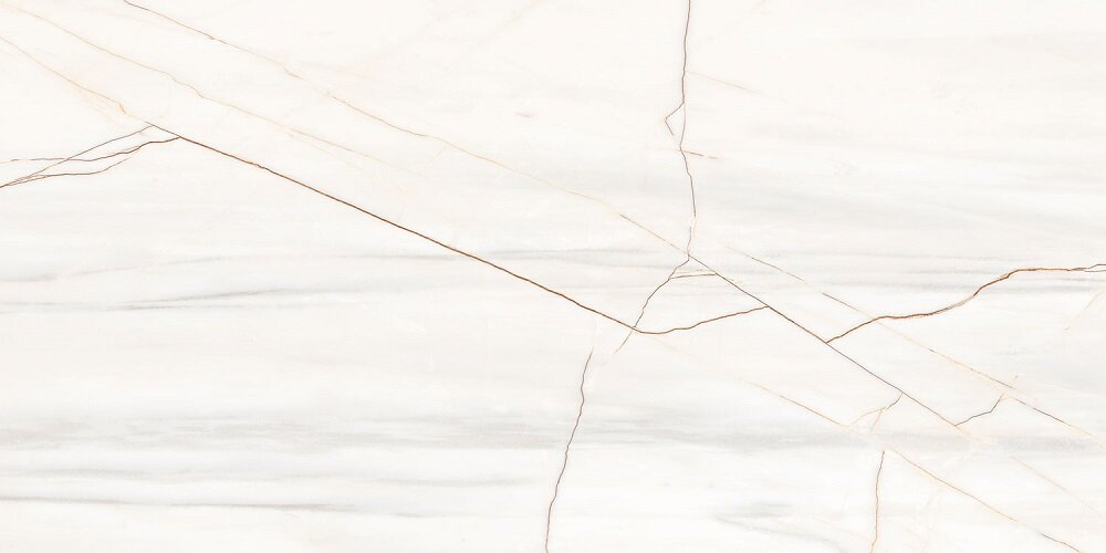 Изображение товара Керамогранит Staro Palacio Crake White Polished 60х120 см белый