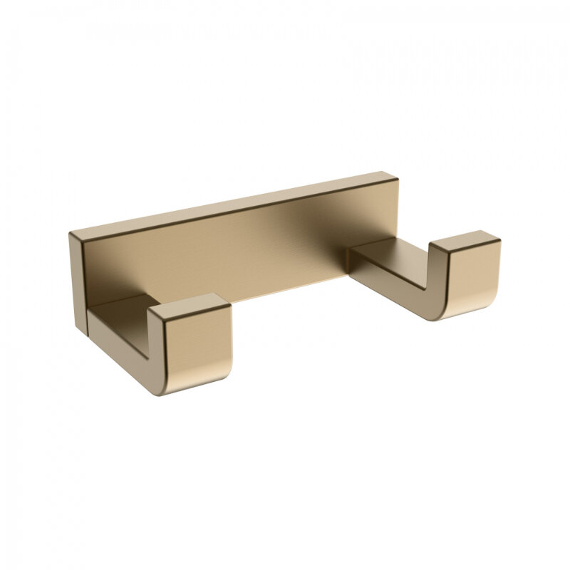 Изображение товара Двойной крючок Abber Westen AA1750G из нержавеющей стали в цвете золото матовое