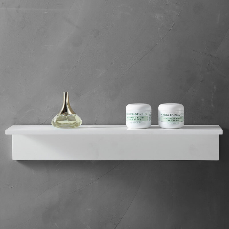 Изображение товара Полка для ванной Abber Stein AS1654, цвет белый матовый 