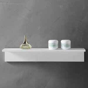 Изображение товара Полка для ванной Abber Stein AS1654 белый матовый из искусственного камня