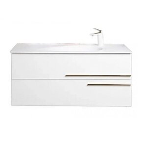 Изображение товара Тумба под раковину Armadi Art NeoArt 831-100-WH-D, 101 см, подвесная, белая