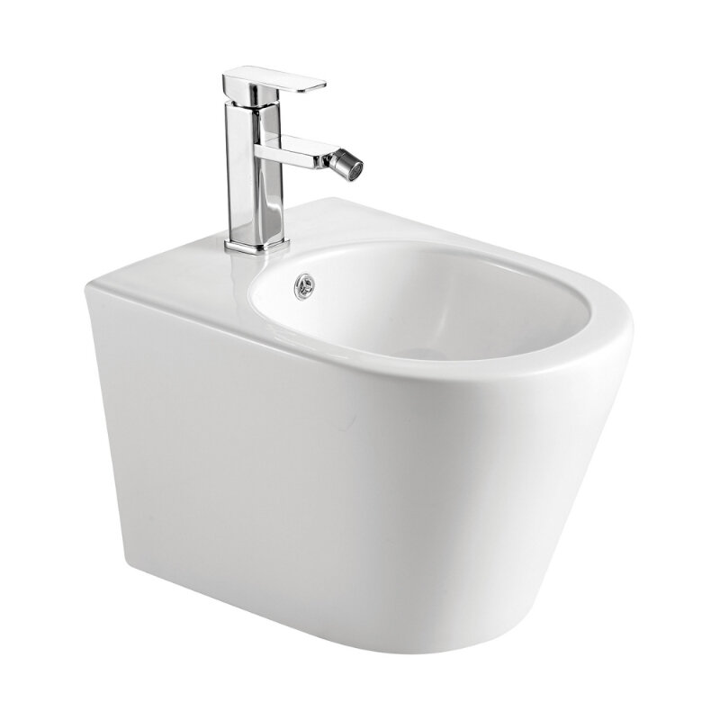 Изображение товара Abber Bequem AC1151 — подвесное биде, белое, 37x48 см