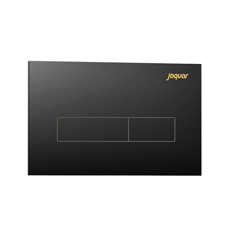Изображение товара Клавиша смыва Jaquar Kubix JCP-BLM-352415 двухрежимная черный матовый Изображение товара Клавиша смыва Jaquar Kubix JCP-BLM-352415 двухрежимная черный матовый