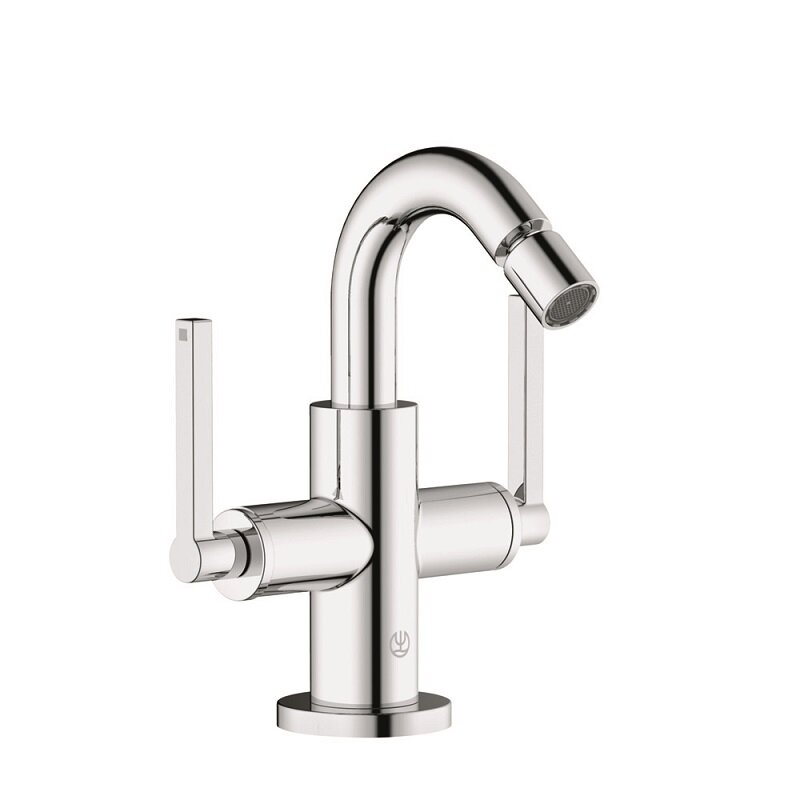 Изображение товара Смеситель Kludi Nova Fonte Puristic 203130515, для биде, с донным клапаном, хром