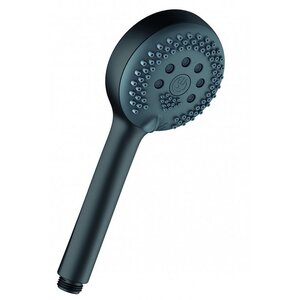 Изображение товара Душевая лейка Kludi Logo 6830039-00 3 режима струи черный матовый