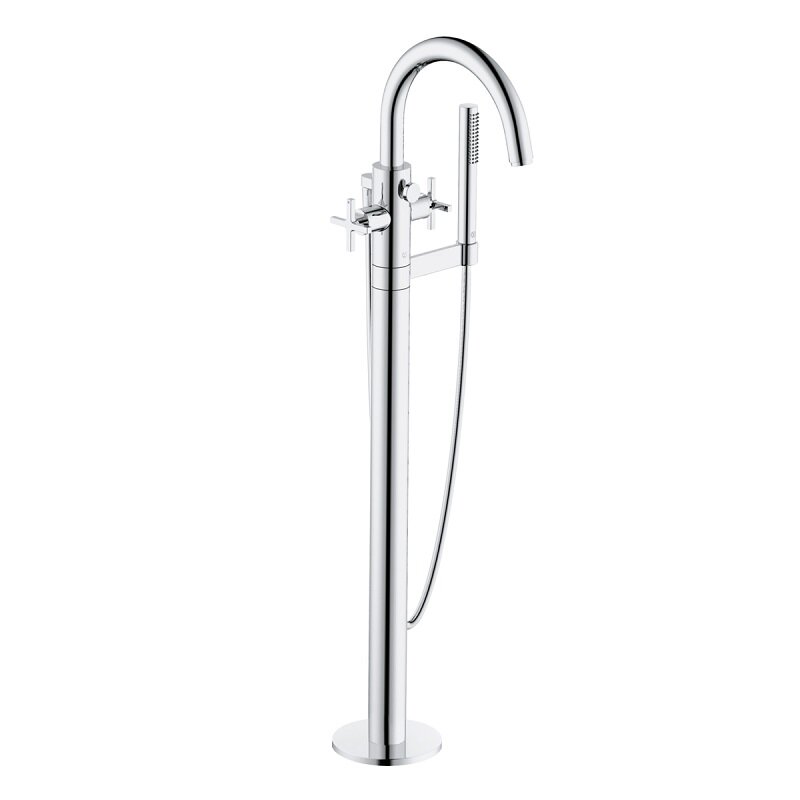 Изображение товара Смеситель Kludi Nova Fonte Classic для ванны и душа с душевым гарнитуром хром Германия