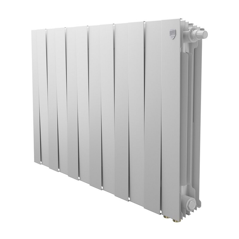 Изображение товара Радиатор Royal Thermo PianoForte 500 Bianco Traffico VDR80 12 секций, RTPNVDR8050012 (НС-1506361), нижнее правое подключение, белый (Bianco Traffico)