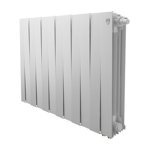 Изображение товара Радиатор Royal Thermo PianoForte 500 Bianco Traffico VDR80 12 секций, RTPNVDR8050012 (НС-1506361), нижнее правое подключение, белый (Bianco Traffico)