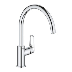 Изображение товара Смеситель для кухонной мойки Grohe BauFlow, 31538001, хром
