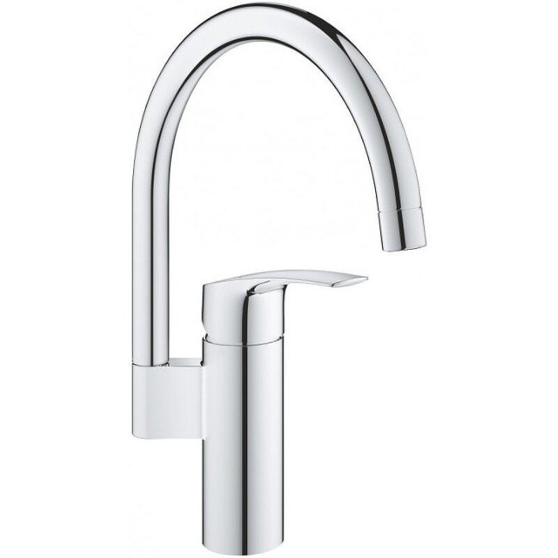 Изображение товара Смеситель для кухонной мойки Grohe Eurosmart 33202003 хром с поворотным изливом