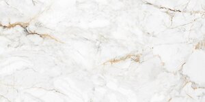 Изображение товара Керамогранит StaroSlim Modern Denis Gold Polished 60x120 см бежевый белый