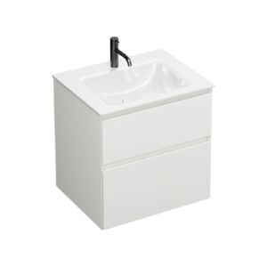 Изображение товара Тумба с раковиной Burgbad Accura SGVI061F6037G0259C0001 60 см подвесная белый матовый