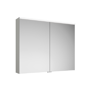 Изображение товара Зеркальный шкаф Burgbad Eqio SPGT100K0040, 100 см с подсветкой, цвет серый