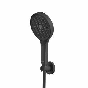 Изображение товара Душевой гарнитур Whitecross Y, SET50TOPBL, с ручным душем 3 режима, цвет черный матовый