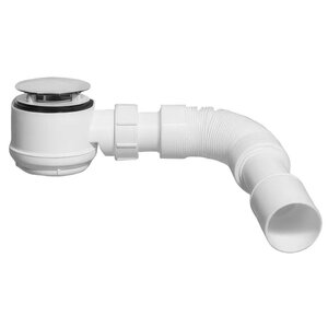 Изображение товара Сифон для поддона McAlpine MRS5C-SLF-65, цвет хром