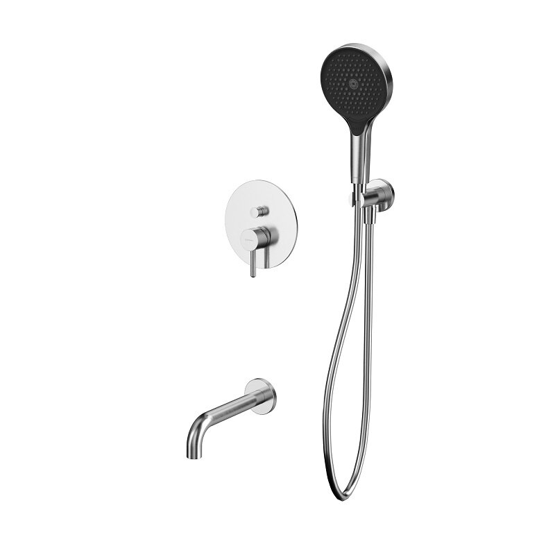 Изображение товара Смеситель для ванны и душа Whitecross Y YSET06TOPNIB с душевым гарнитуром