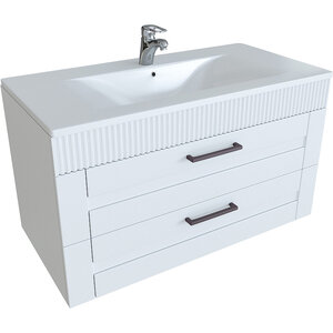 Изображение товара Тумба под раковину Sanvit Турин-2 kturin 2080, 80 см, подвесная, цвет белый