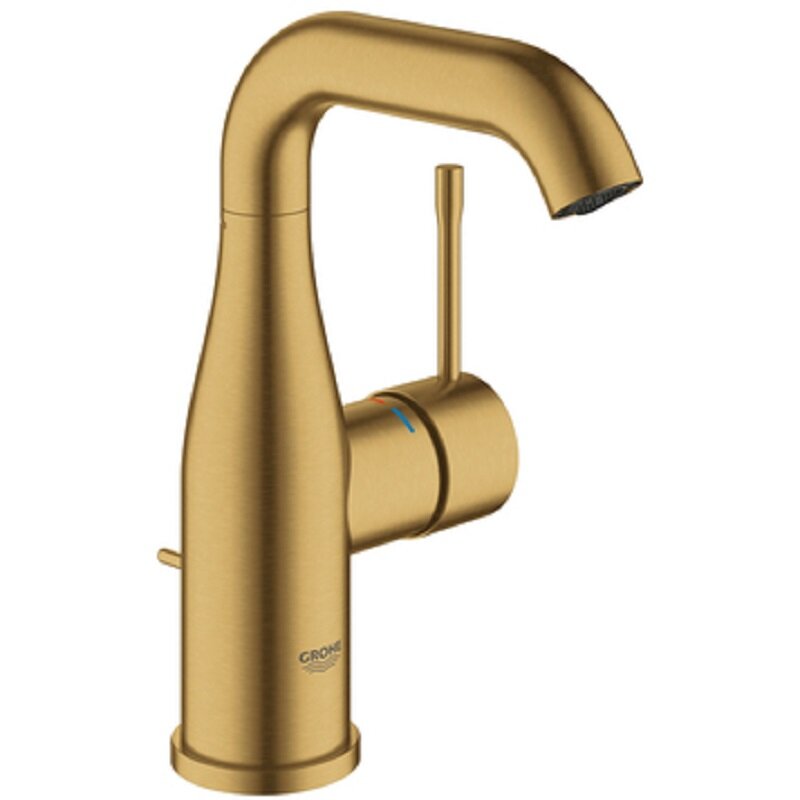 Изображение товара Смеситель для раковины Grohe Essence New, 23462GN1, с донным клапаном, холодный рассвет матовый