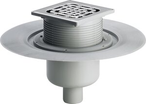 Изображение товара Выгодный душевой трап Viega Advantix 4951.1 с перфорированной решеткой Германия