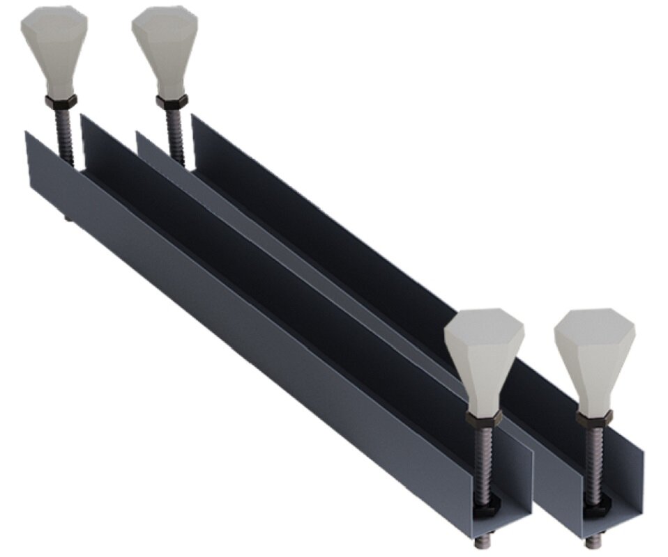 Изображение товара Ножки установочные Niagara NG-UK16 для ванны, серый, металлик