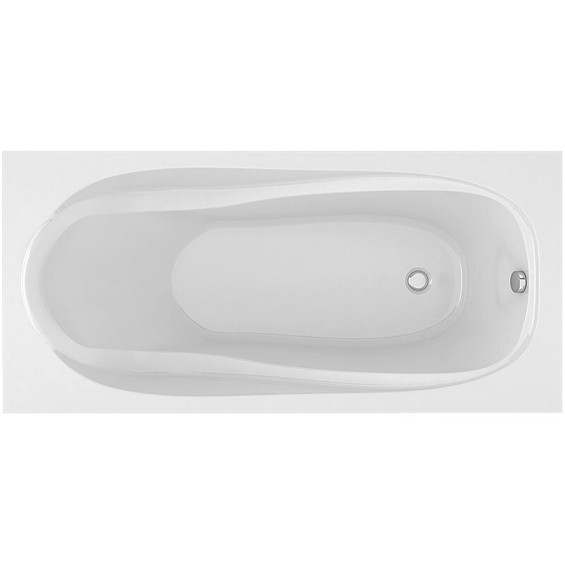 Изображение товара Акриловая ванна Timo KILO1570 150х70 см белая легкая и прочная