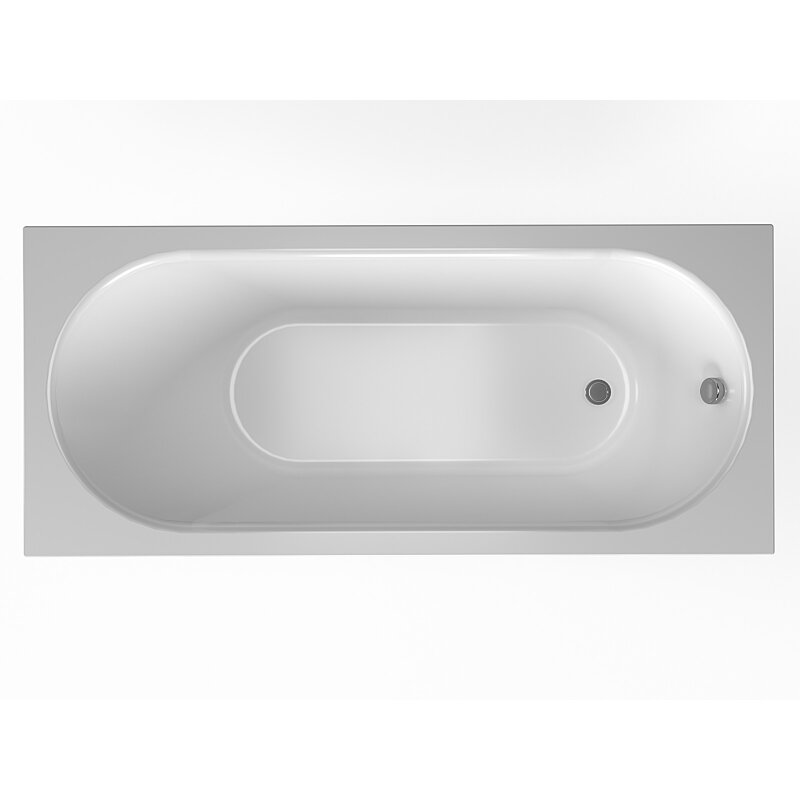 Изображение товара Акриловая ванна Timo Roha 130x70 белая, пристенная, 10 лет гарантии