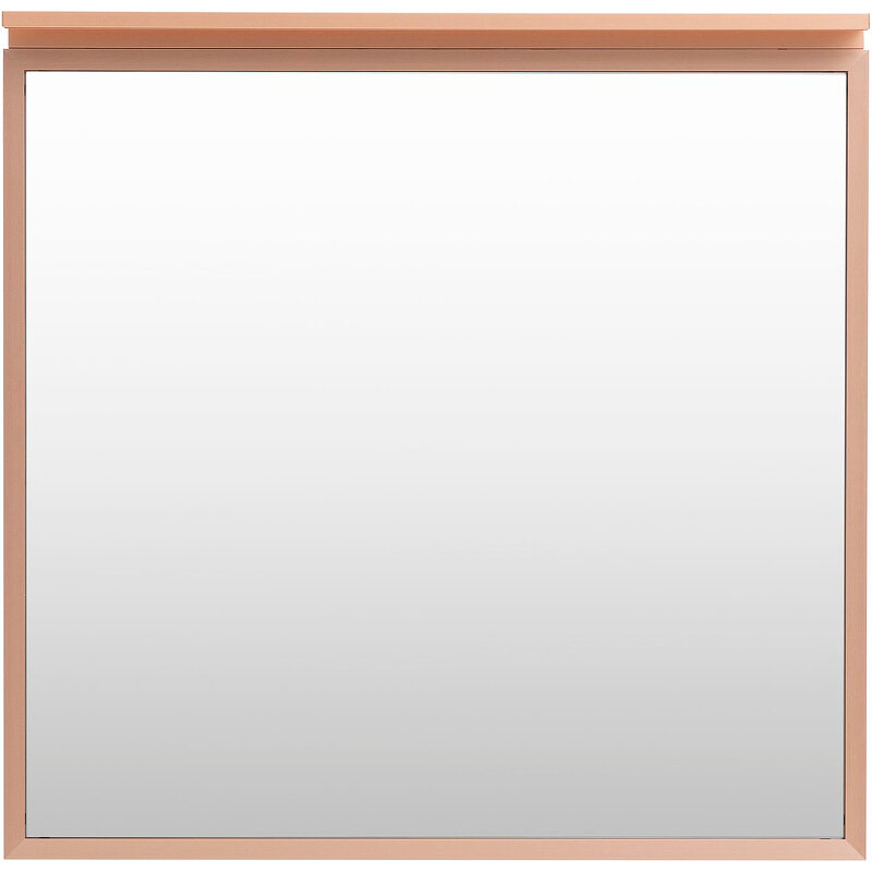 Изображение товара Зеркало с LED-подсветкой Allen Brau Priority 80 см медь браш Германия