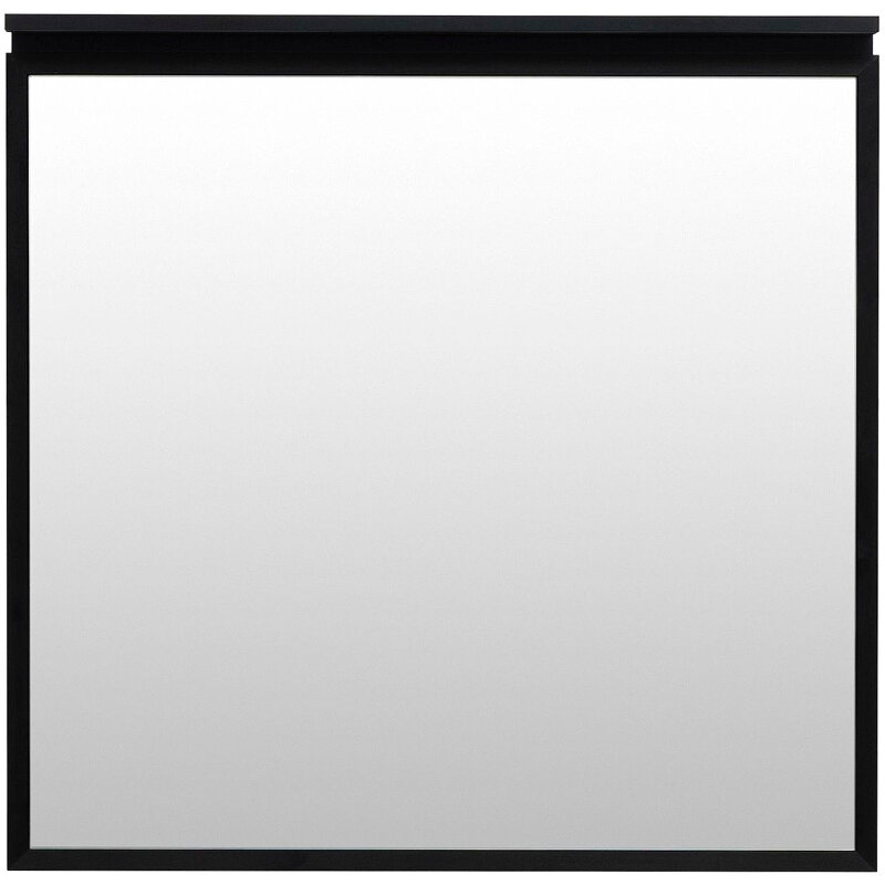 Изображение товара Зеркало Allen Brau Priority 1.31015.BB, 80 см, с LED-подсветкой, черный браш