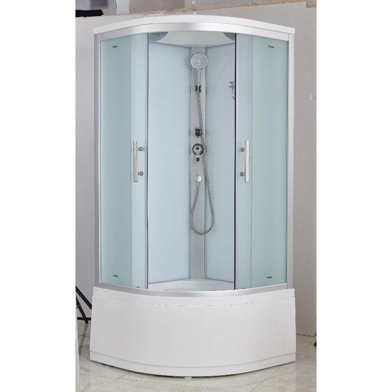 Изображение товара Душевая кабина Imwei XDM-90FH 90x90 см с матовым стеклом и крышей