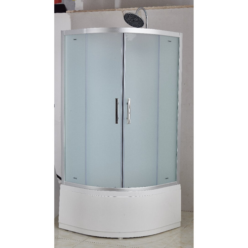 Изображение товара Душевая кабина Imwei XH-90FS 90x90 см с высоким поддоном и матовыми стеклами