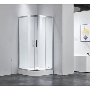Изображение товара Душевой уголок Imwei YL-9001C, 90 x 90 см, с поддоном, стекла прозрачные, профиль серебристый Изображение товара Душевой уголок Imwei YL-9001C, 90 x 90 см, с поддоном, стекла прозрачные, профиль серебристый