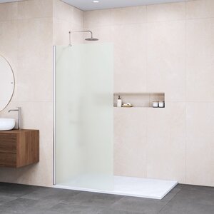 Изображение товара Душевая стенка RGW Walk In WA-102, 351010208-21, 80 см, стекло матовое, профиль хром