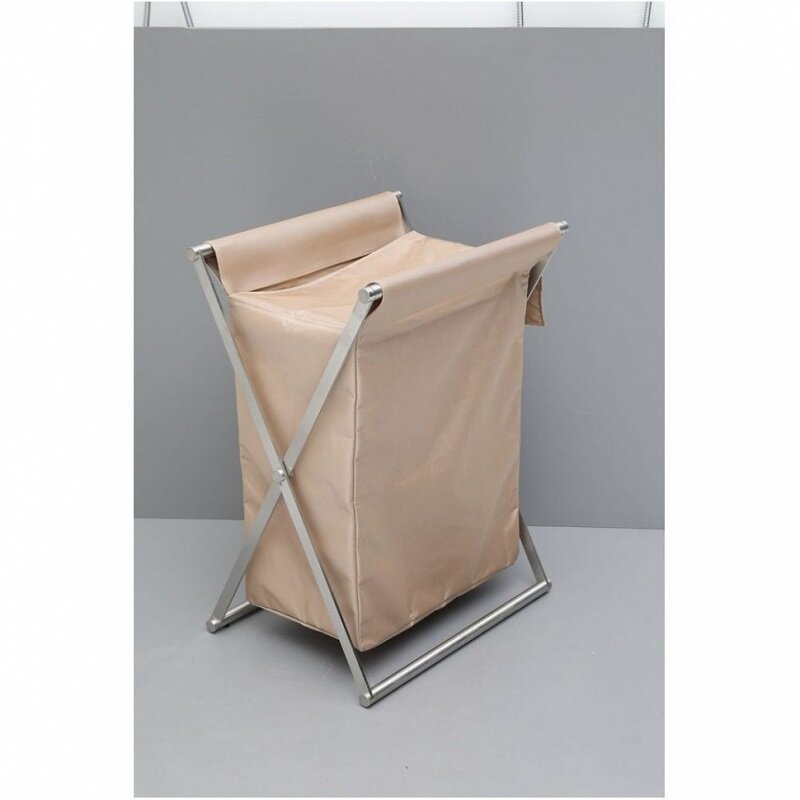 Изображение товара Корзина для белья Allen Brau Priority 00312047 сталь и полиэстер бежевый 86 см высота