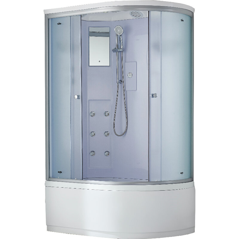 Изображение товара Душевой бокс Timo Standart T-5520L Г/М/T-5520R Г/М, 120 x 85 см, c крышей, с гидромассажем, высокий поддон, стекла прозрачные, профиль хром, левый/правый Изображение товара Душевой бокс Timo Standart T-5520L Г/М/T-5520R Г/М, 120 x 85 см, c крышей, с гидромассажем, высокий поддон, стекла прозрачные, профиль хром, левый/правый