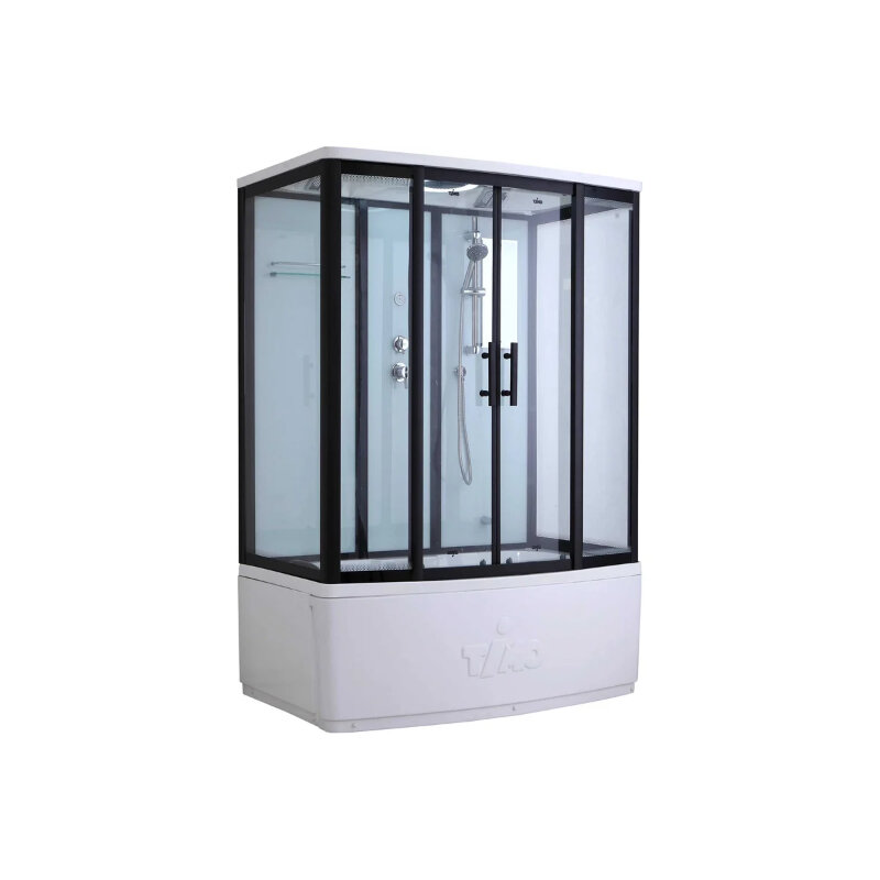 Изображение товара Душевой бокс Timo Standart T-6650B 150x88 см с крышей и высоким поддоном