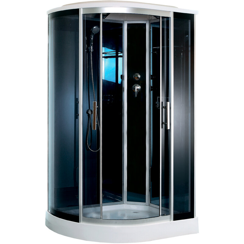 Изображение товара Душевая кабина Timo Standart T-1102PL/T-1102PR 120x85 см с крышей и тонированным стеклом