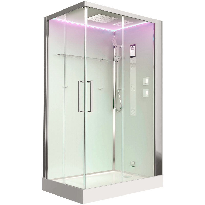 Изображение товара Душевая кабина Timo Premium H-515L /H-515R, 120 x 90 см, c крышей, средний поддон, стекла прозрачные, профиль хром, левый/правый Изображение товара Душевая кабина Timo Premium H-515L /H-515R, 120 x 90 см, c крышей, средний поддон, стекла прозрачные, профиль хром, левый/правый
