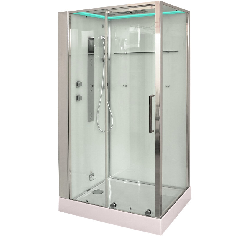 Изображение товара Душевая кабина Timo Premium H-520L /H-520R с гидромассажем и парогенератором Изображение товара Душевая кабина Timo Premium H-520L /H-520R с гидромассажем и парогенератором