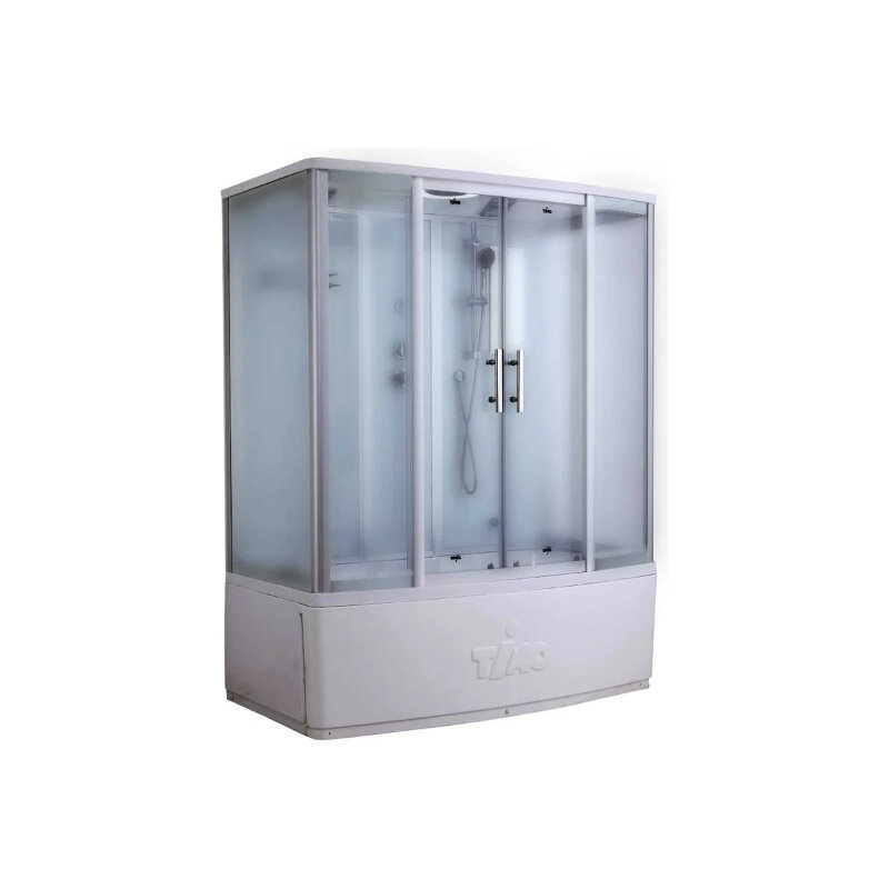 Изображение товара Душевой бокс Timo Standart T-6670SF, 170 x 88 см, c крышей, высокий поддон, стекла матовые, профиль хром