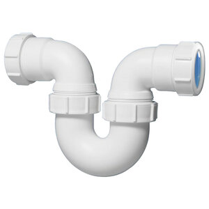 Изображение товара Сифон для раковины McAlpine MRT32-40, компрессионный, цвет белый