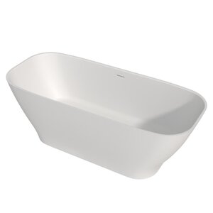 Изображение товара Ванна Whitecross Clover 170x70 см из искусственного камня белая матовая Изображение товара Ванна Whitecross Clover 170x70 см из искусственного камня белая матовая