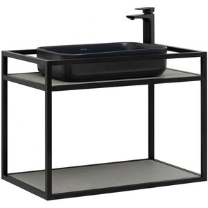 Изображение товара Консоль под раковину Allen Brau Liberty 1.33001.BB, 75 см, черный браш